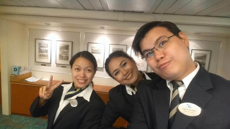 Naree Jampathiw, Current Student and Employee, at Fred. Olsen Cruise Lines! Naree Jampathiw, Current Student and Employee, at Fred. Olsen Cruise Lines!